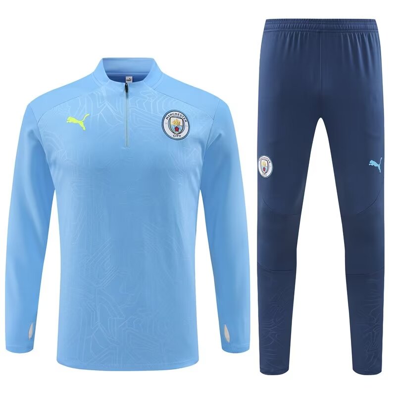 AAA Quality Manchester City 24/25 Tracksuit - Blue